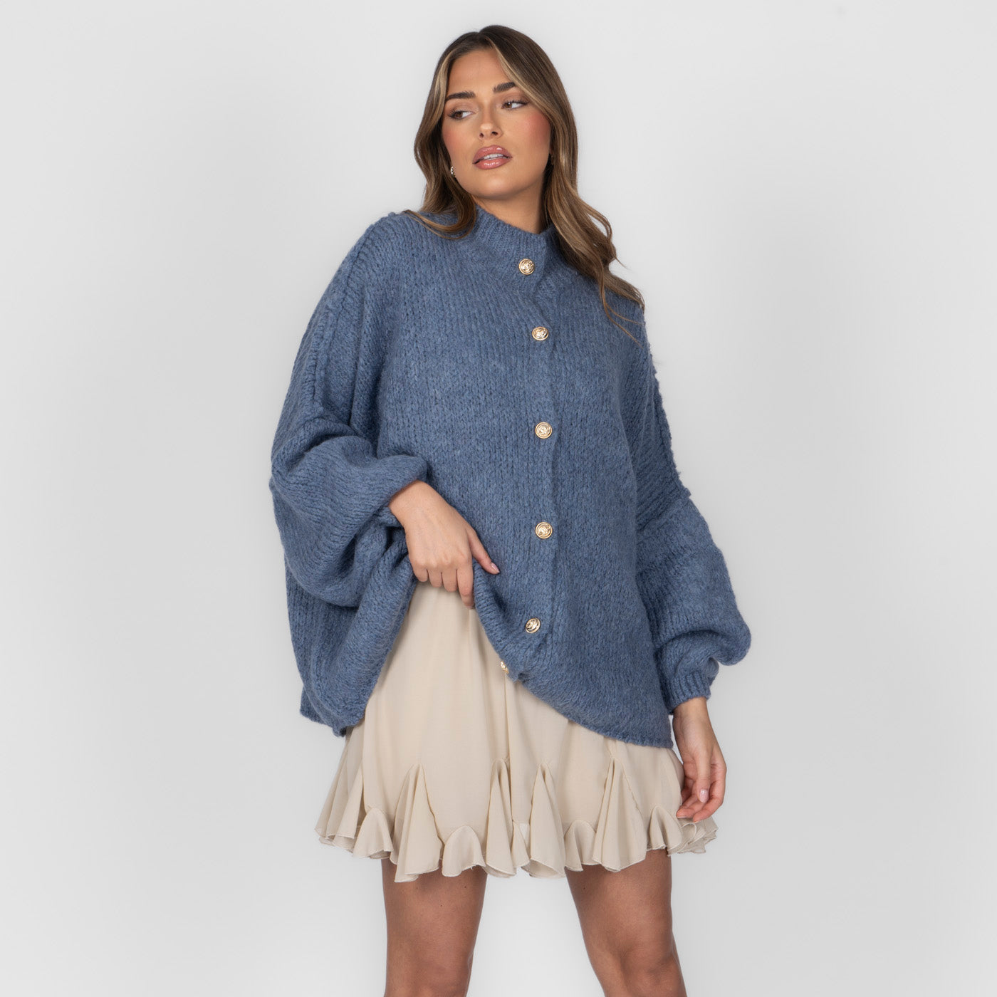 Elena | Oversize Pleteni Kardigan