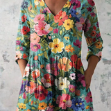 Nora | Dugačka Bluza sa V-izrezom