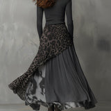 Martina | Duga haljina sa leopard printom