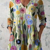 Louise | Duga Bluza sa V-Izrezom