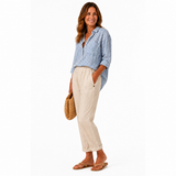 Maja | Lagane lanene pantalone