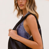Cromwell Hobo Torba - Crna