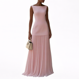Celeste | Maxi Plisirana Haljina
