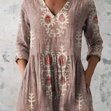 Elise | Duga Bluza sa V-Izrezom
