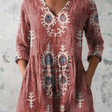 Elise | Duga Bluza sa V-Izrezom