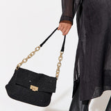Fion Boucle Lanac Torba - Crna