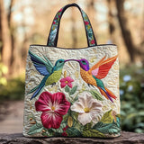Torba pikovana - Kolibri i Bele Cveće