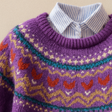 Helena™ | Klasični vintage džemper