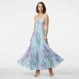 Oriah | Maxi A-Line Cvjetna Haljina