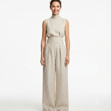 Esther | Minimalistički bezrukavni top-set