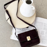 Chelsea Cross Body Bag - Čokoladni Sued