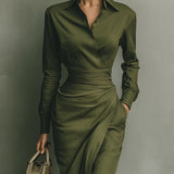 Katerina | Elegantna, figuru ističuća maksi haljina