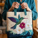 Torba pikovana - Kolibri i Beli Cveć