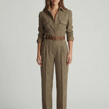 Celia | Karirani Jumpsuit sa Rafiniranim Detaljima