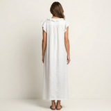 Josette | Haljina Maxi od Lna sa Ruffles
