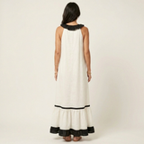 Mayline | Halter Maxi Haljina bez Rukava sa Volanima