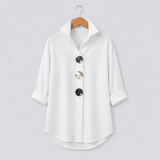 Rosalind | Bluza sa upečatljivim dugmadima