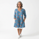 Melanie | Dugačka Bluza sa V-Izrezom