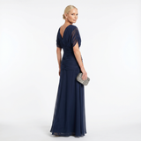 Avery | Elegantna Plava Haljina