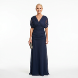 Avery | Elegantna Plava Haljina